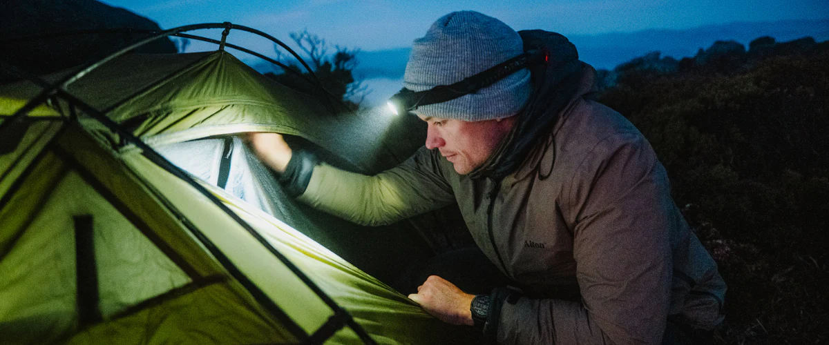 帐篷有效通风路径示意图